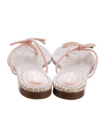 Kate Spade New York Leather Printed Slides