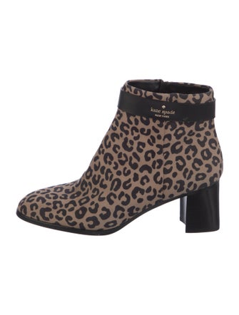 Kate Spade New York Ponyhair Animal Print Boots