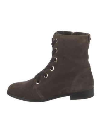 Kate Spade New York Suede Combat Boots