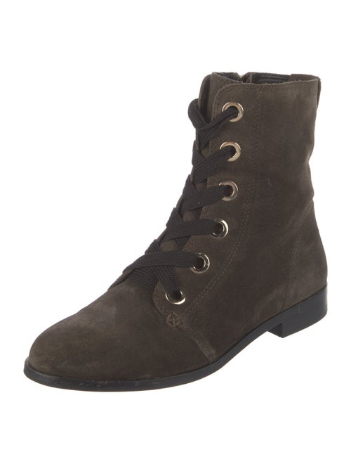 Kate Spade New York Suede Combat Boots