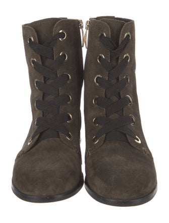 Kate Spade New York Suede Combat Boots