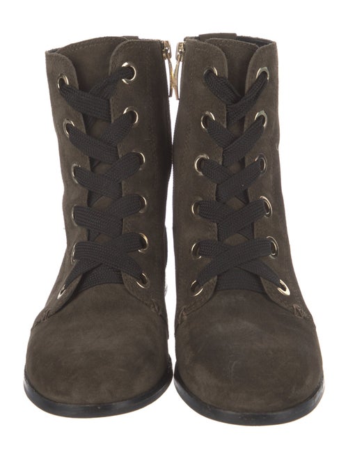 Kate Spade New York Suede Combat Boots