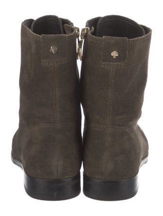 Kate Spade New York Suede Combat Boots