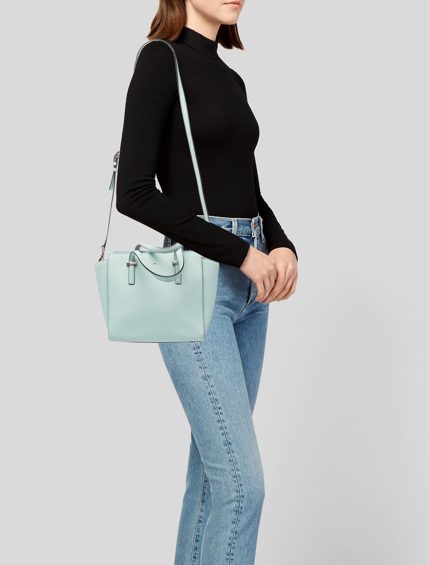 Kate Spade New York Saffiano Leather Top Handle Bag