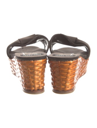 Kate Spade New York Canvas Bow Accents Slides