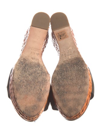 Kate Spade New York Canvas Bow Accents Slides