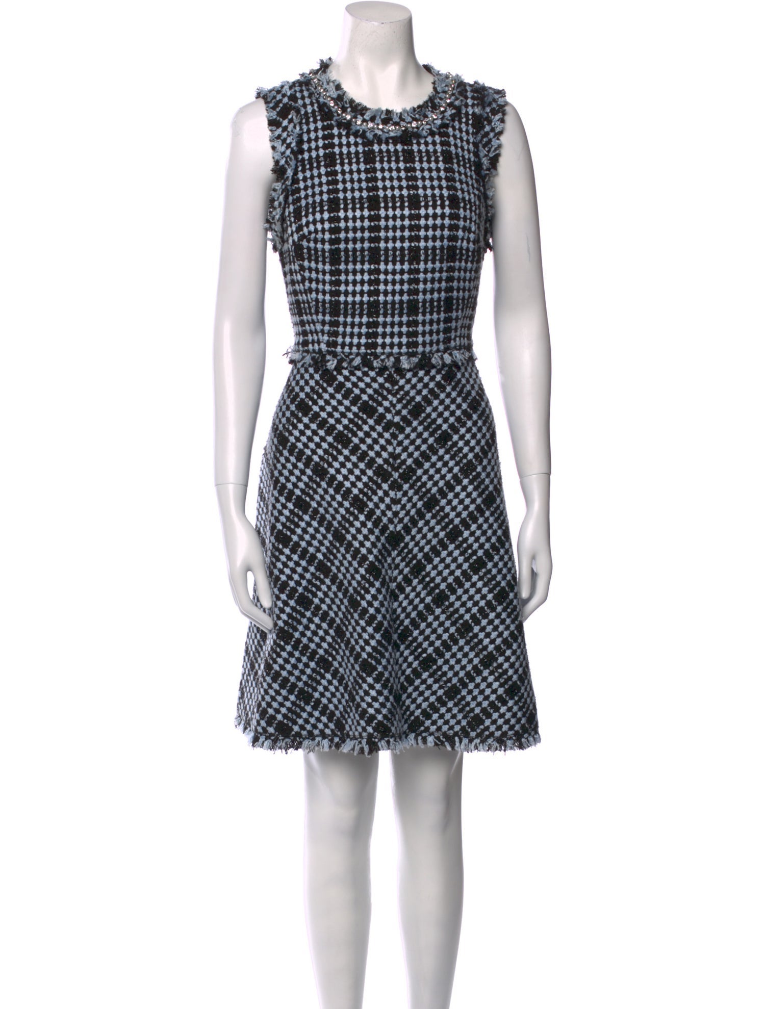 Kate Spade New York Plaid Print Knee-Length Dress w/ Tags