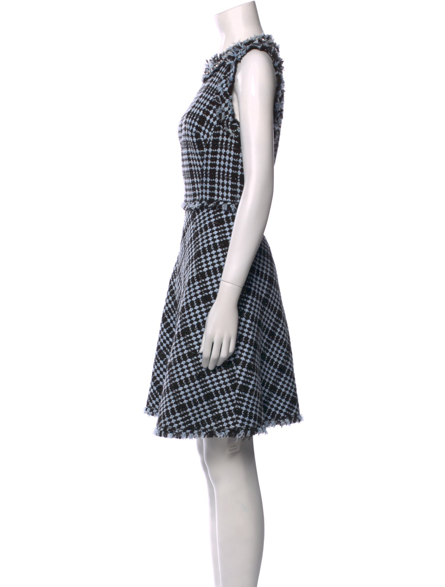 Kate Spade New York Plaid Print Knee-Length Dress w/ Tags