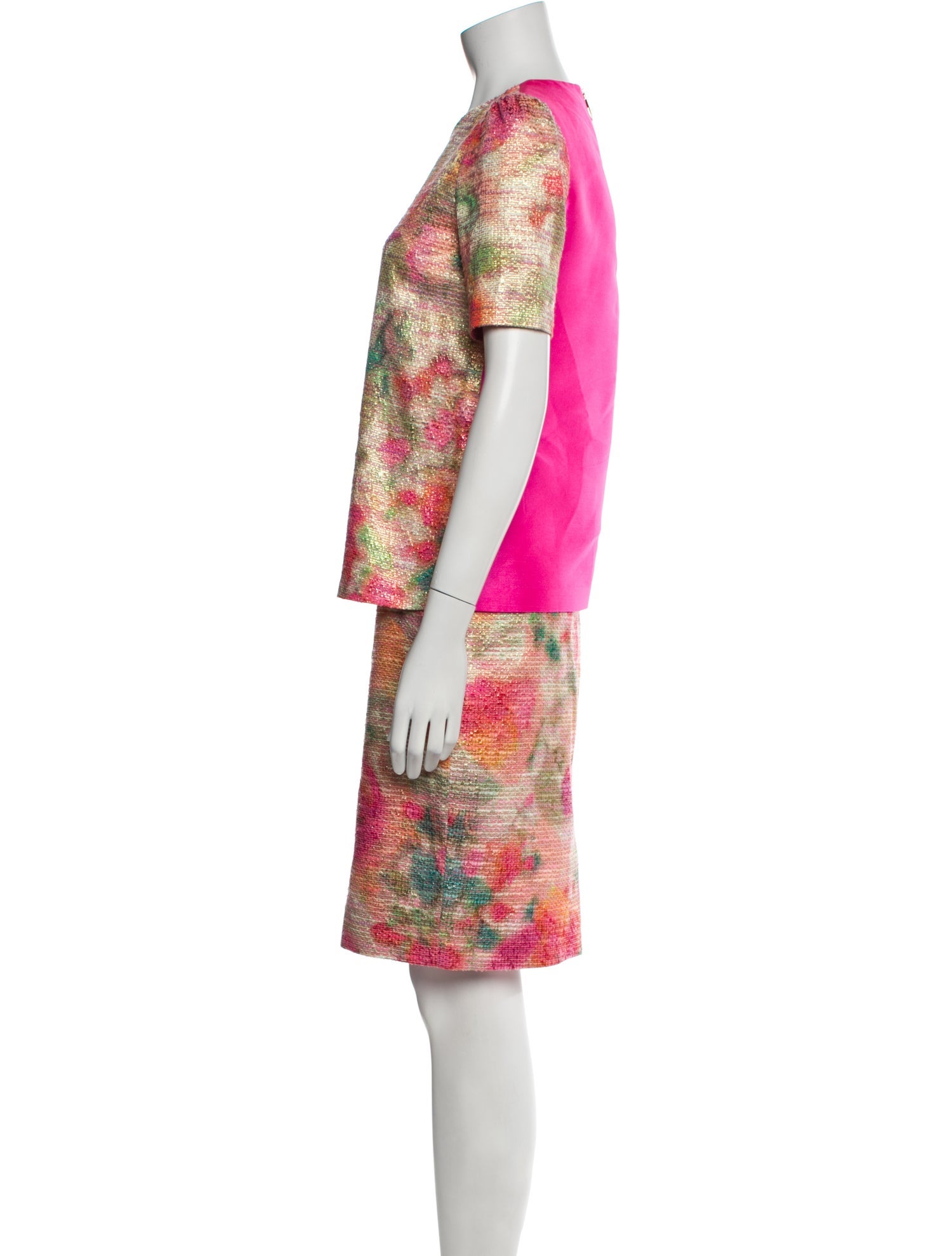 Kate Spade New York Printed Glitter Accents Skirt Set