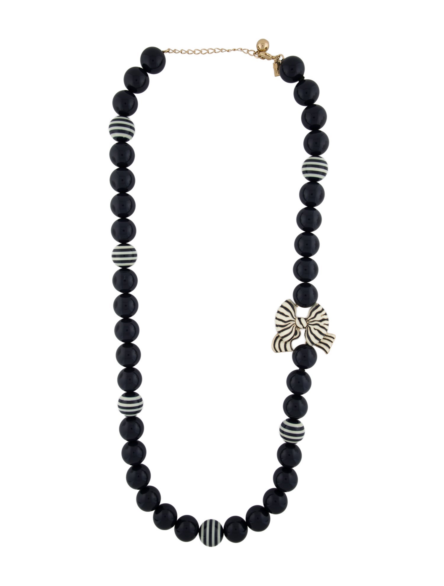 Kate Spade New York Enamel & Resin Bead Out Of The Loop Strand Necklace