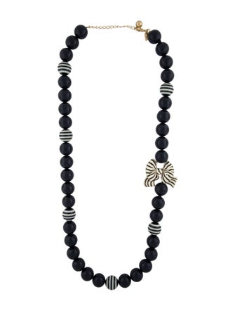 Kate Spade New York Enamel & Resin Bead Out Of The Loop Strand Necklace