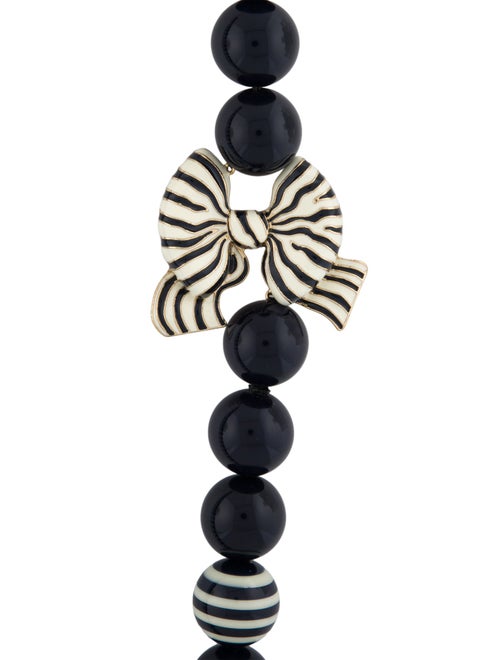 Kate Spade New York Enamel & Resin Bead Out Of The Loop Strand Necklace