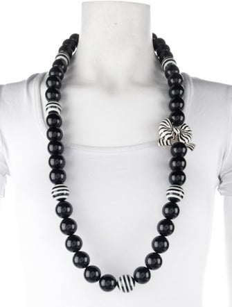 Kate Spade New York Enamel & Resin Bead Out Of The Loop Strand Necklace