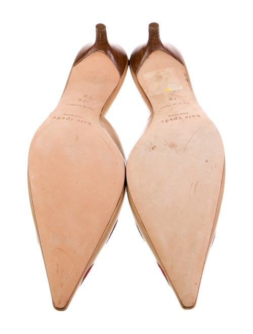 Kate Spade New York Leather Polka Dot Print Mules