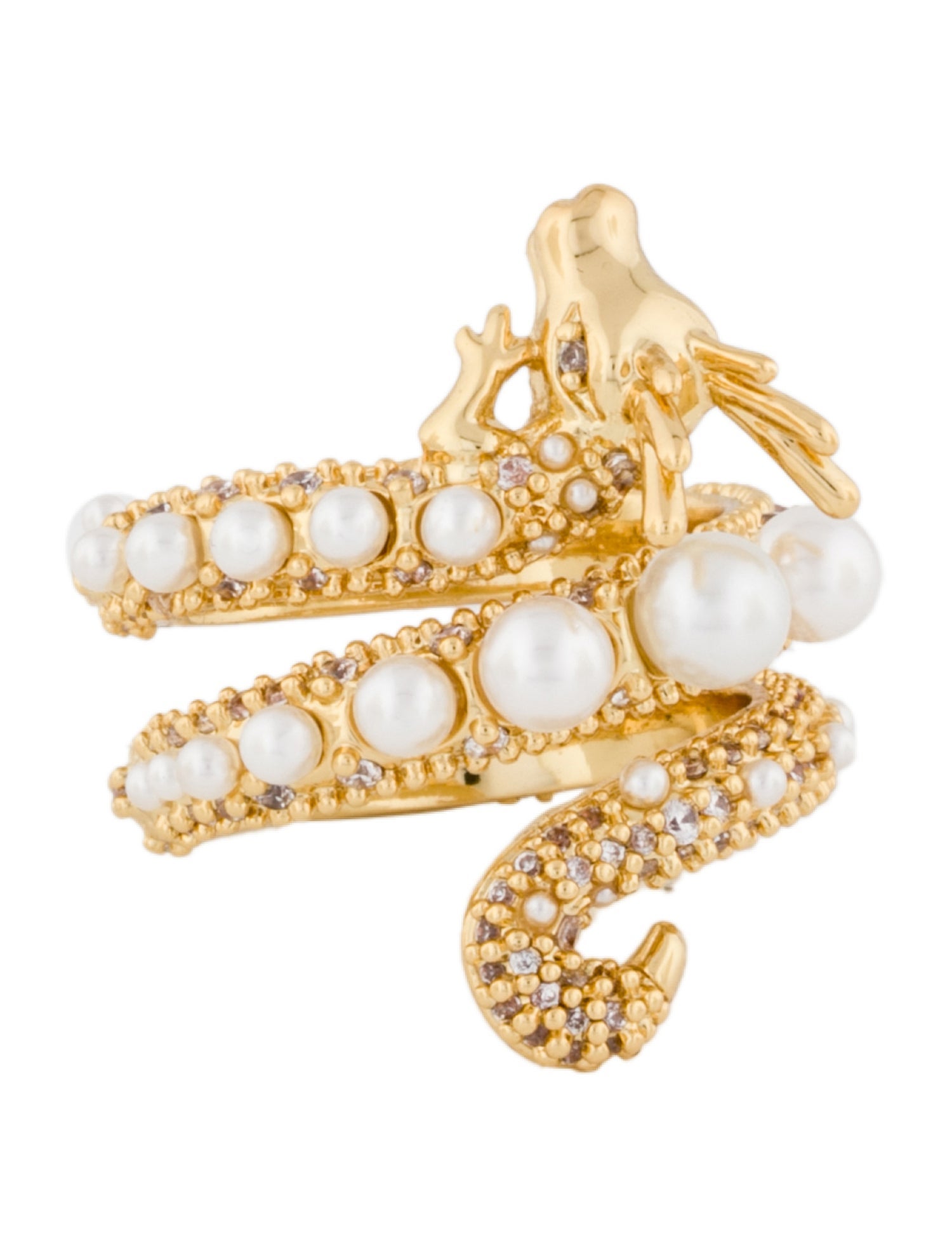 Kate Spade New York Dazzling Dragon Wrap Ring