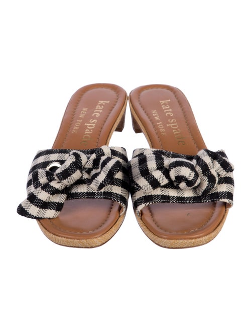 Kate Spade New York Canvas Patterned Slides