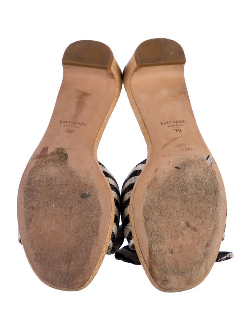 Kate Spade New York Canvas Patterned Slides