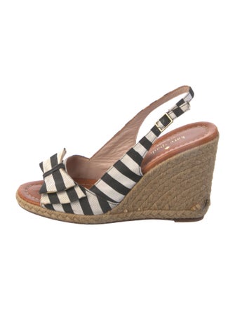 Kate Spade New York Printed Bow Accents Espadrilles