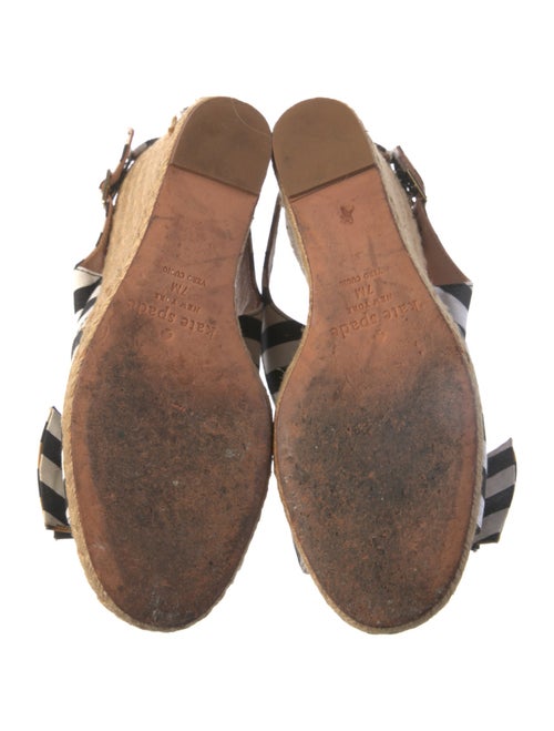 Kate Spade New York Printed Bow Accents Espadrilles