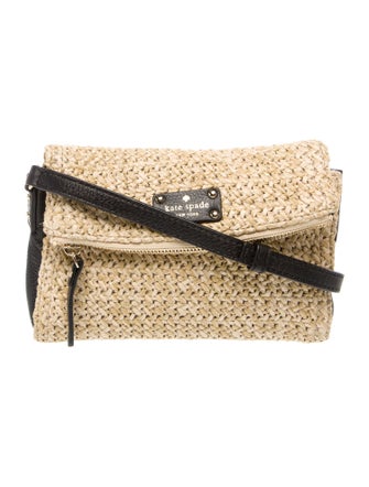 Kate Spade New York Straw Crossbody Bag