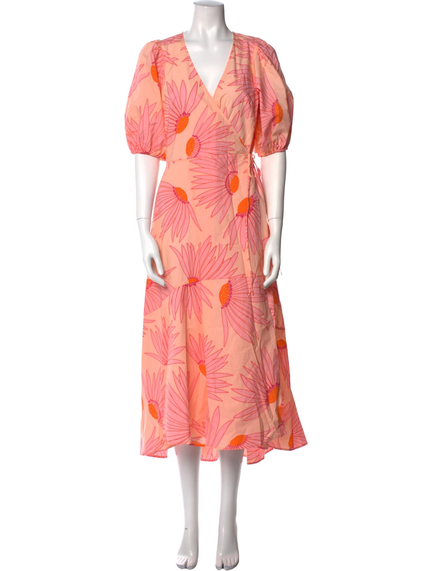Kate Spade New York Floral Print Long Dress