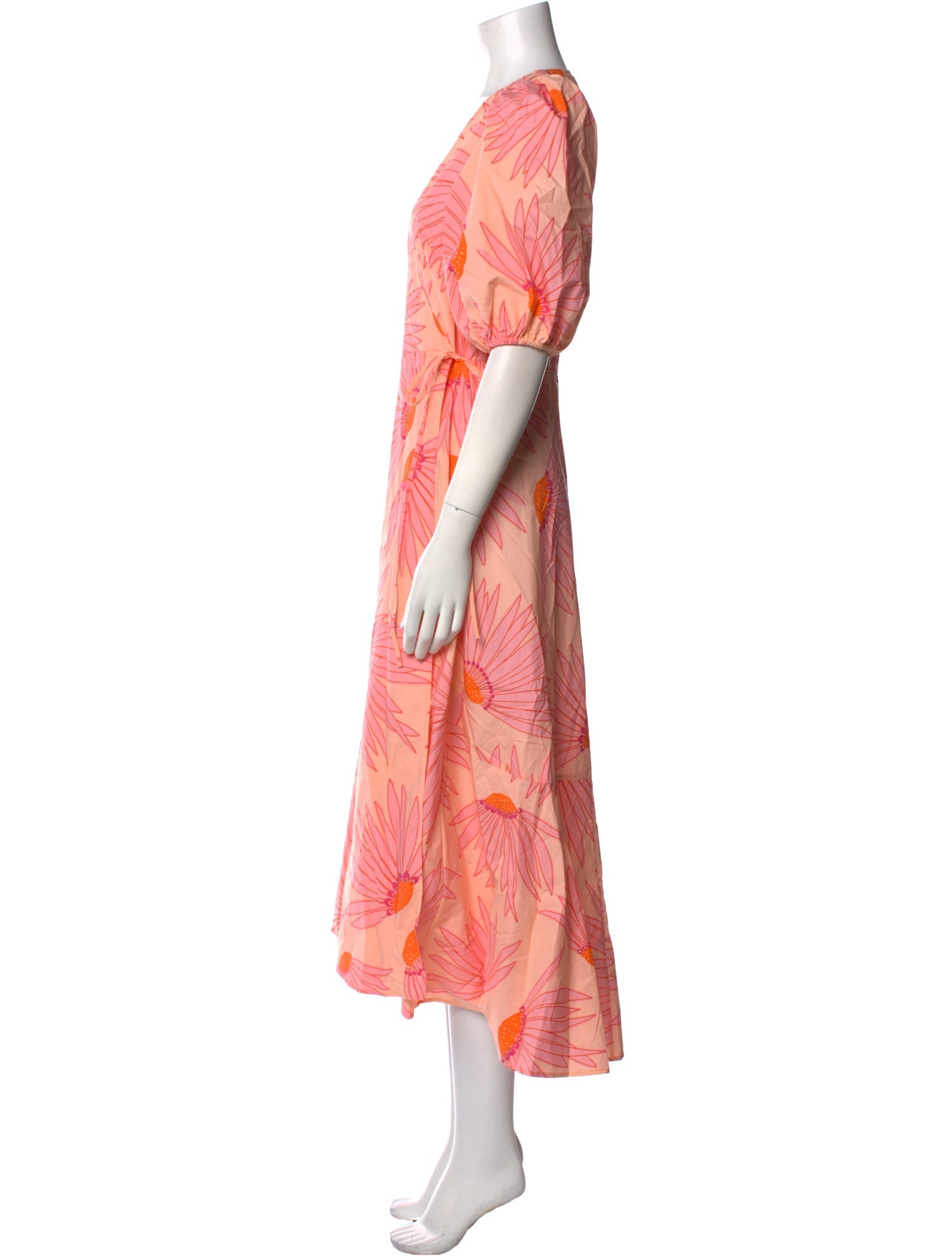 Kate Spade New York Floral Print Long Dress
