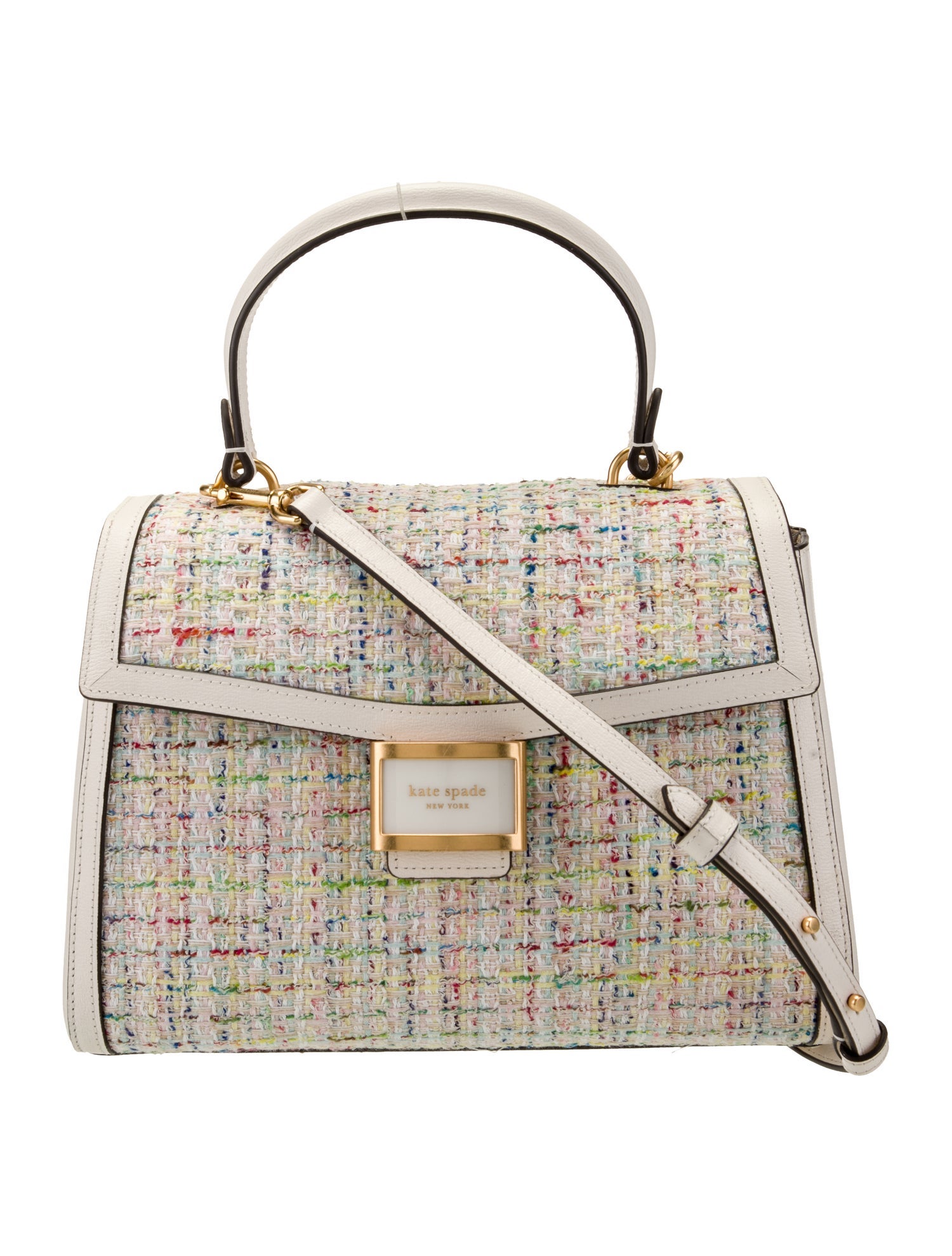 Kate Spade New York Tweed Top Handle Bag