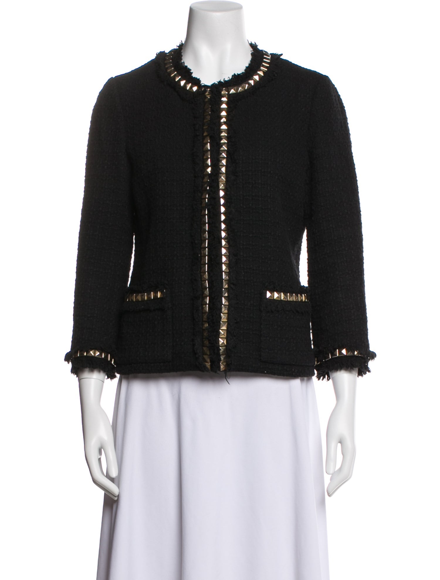 Kate Spade New York Tweed Pattern Evening Jacket