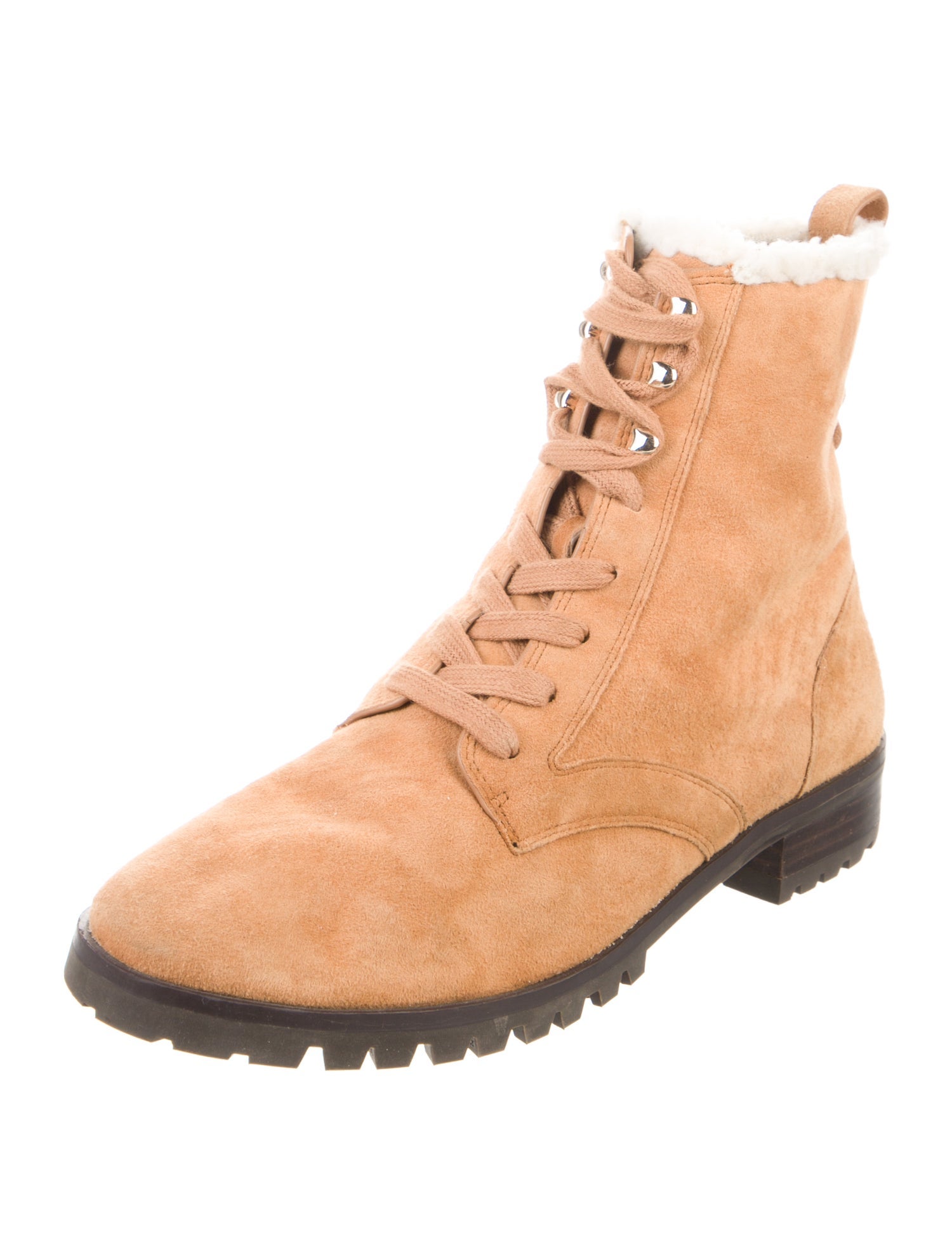 Kate Spade New York Suede Combat Boots
