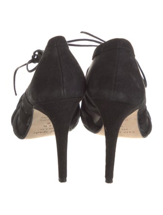 Kate Spade New York Suede Mesh Accents Slingback Sandals