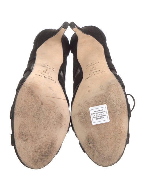 Kate Spade New York Suede Mesh Accents Slingback Sandals