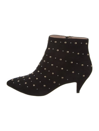 Kate Spade New York Suede Studded Accents Boots