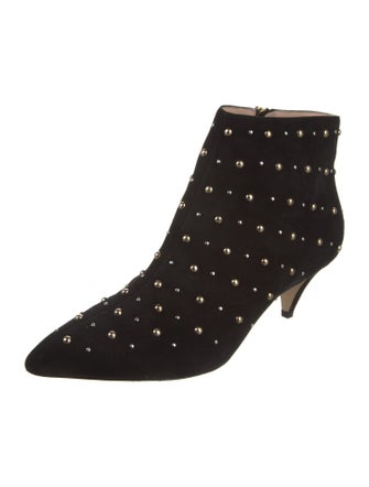 Kate Spade New York Suede Studded Accents Boots