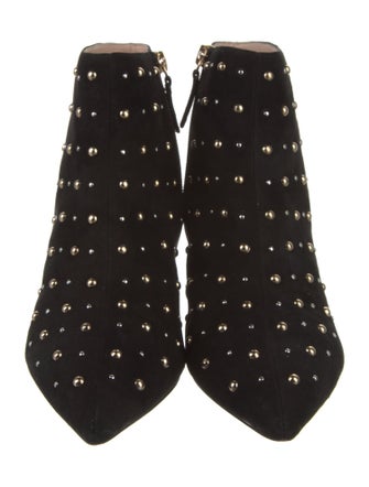 Kate Spade New York Suede Studded Accents Boots
