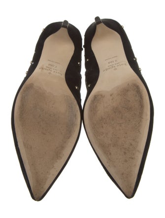 Kate Spade New York Suede Studded Accents Boots