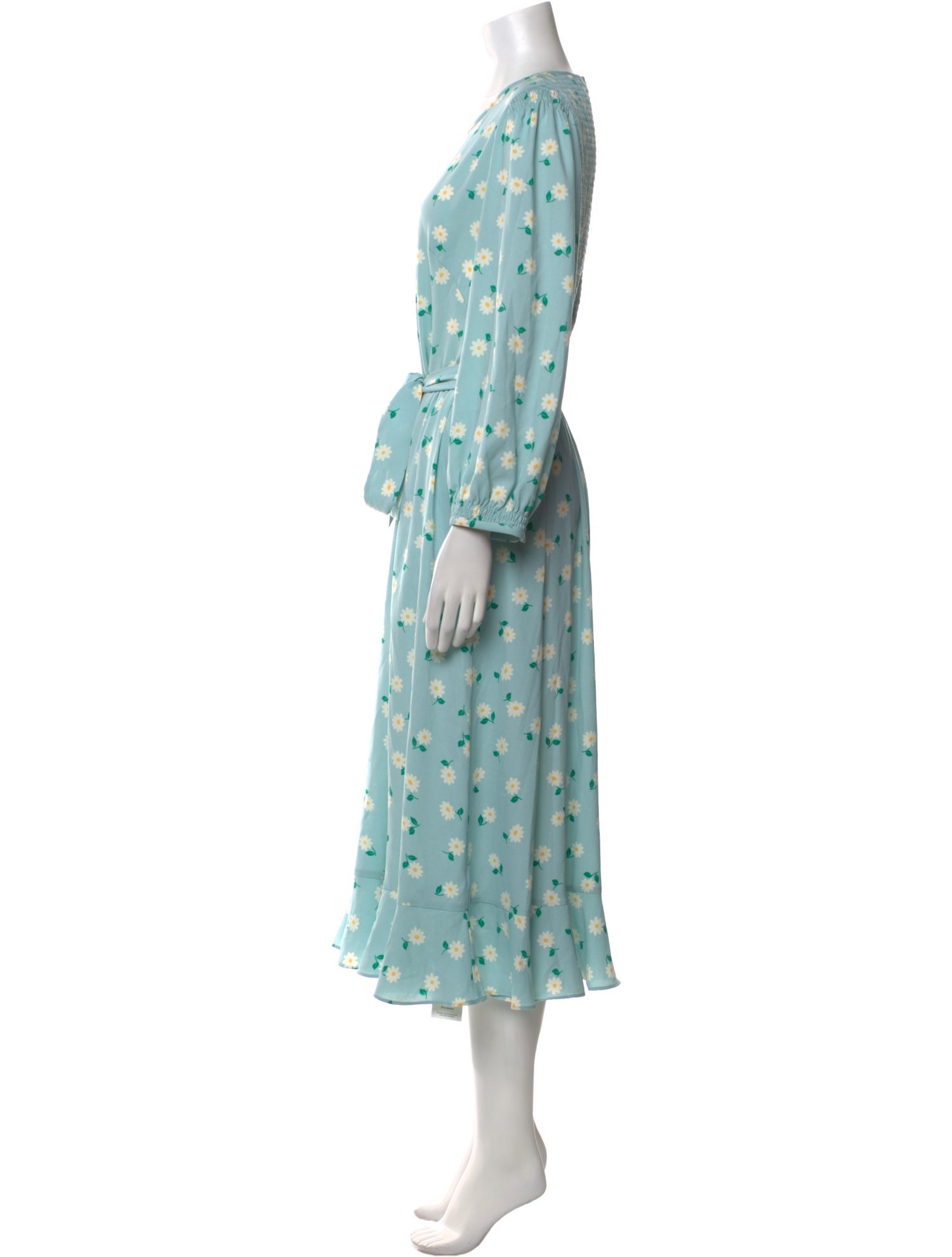 Kate Spade New York Floral Print Long Dress