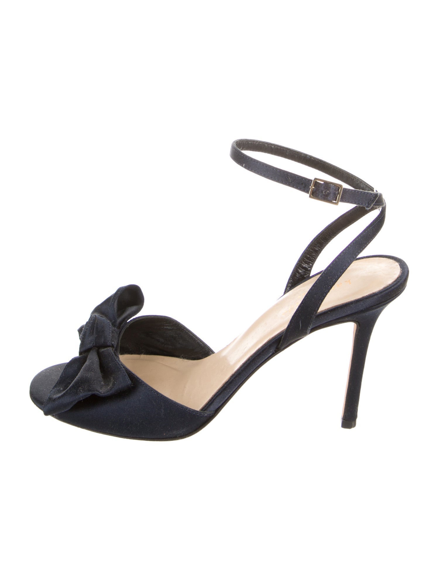 Kate Spade New York Satin Bow Accents Slingback Sandals