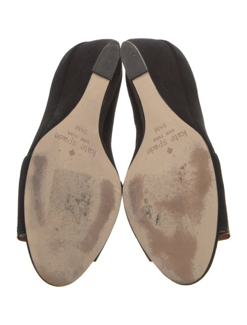 Kate Spade New York Suede Bow Accents Pumps