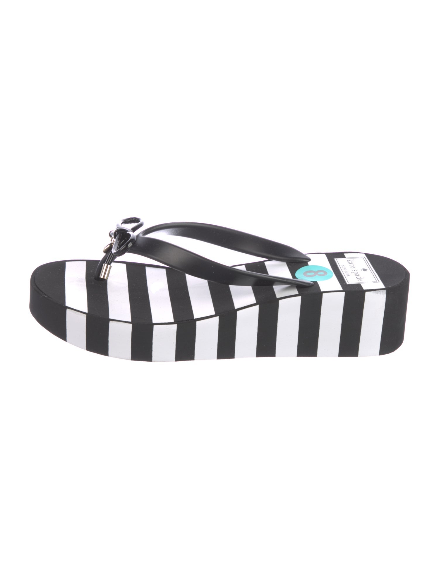Kate Spade New York Rubber Striped Slides