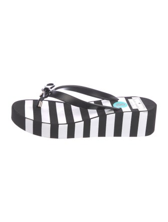 Kate Spade New York Rubber Striped Slides