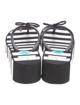 Kate Spade New York Rubber Striped Slides