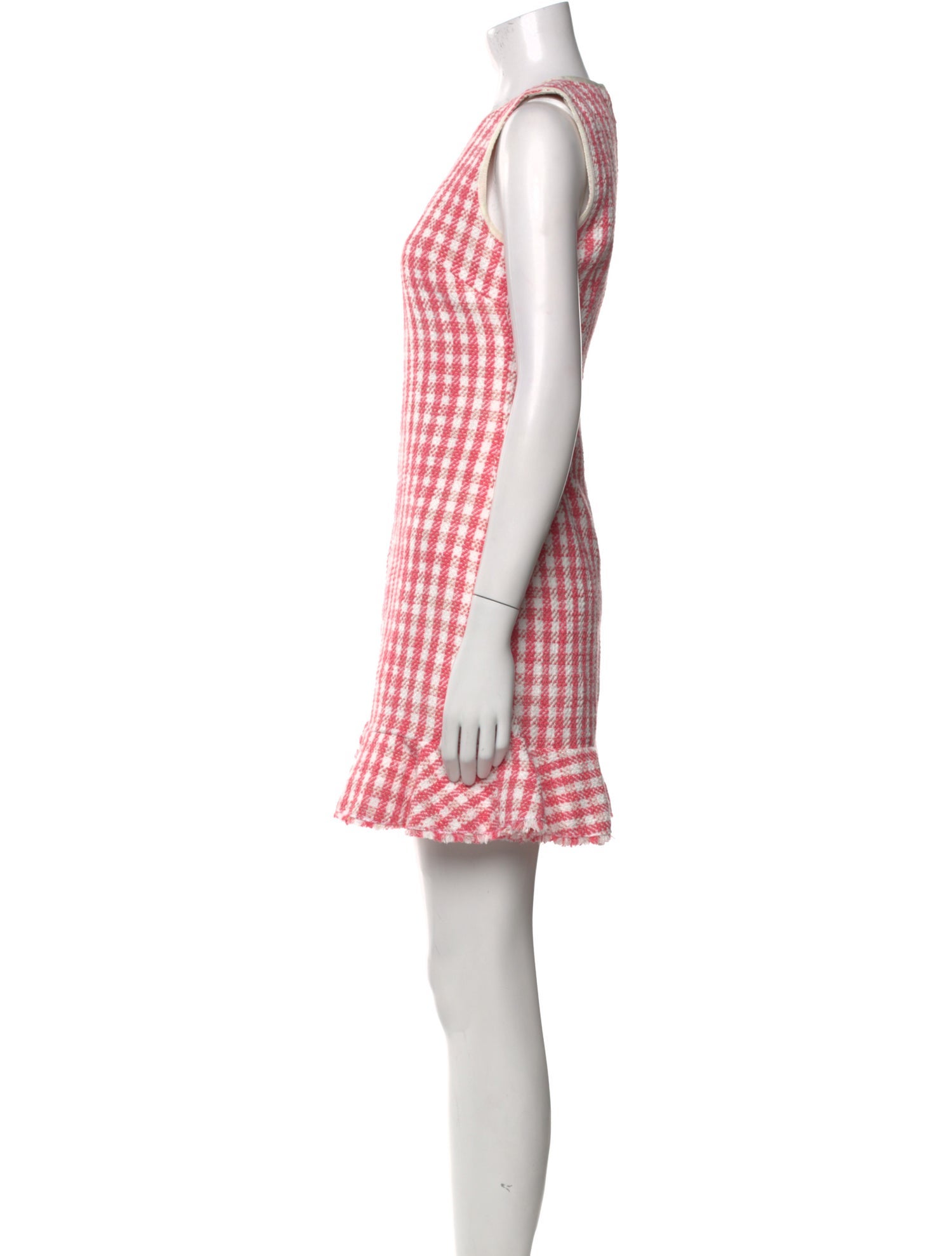 Kate Spade New York Plaid Print Mini Dress