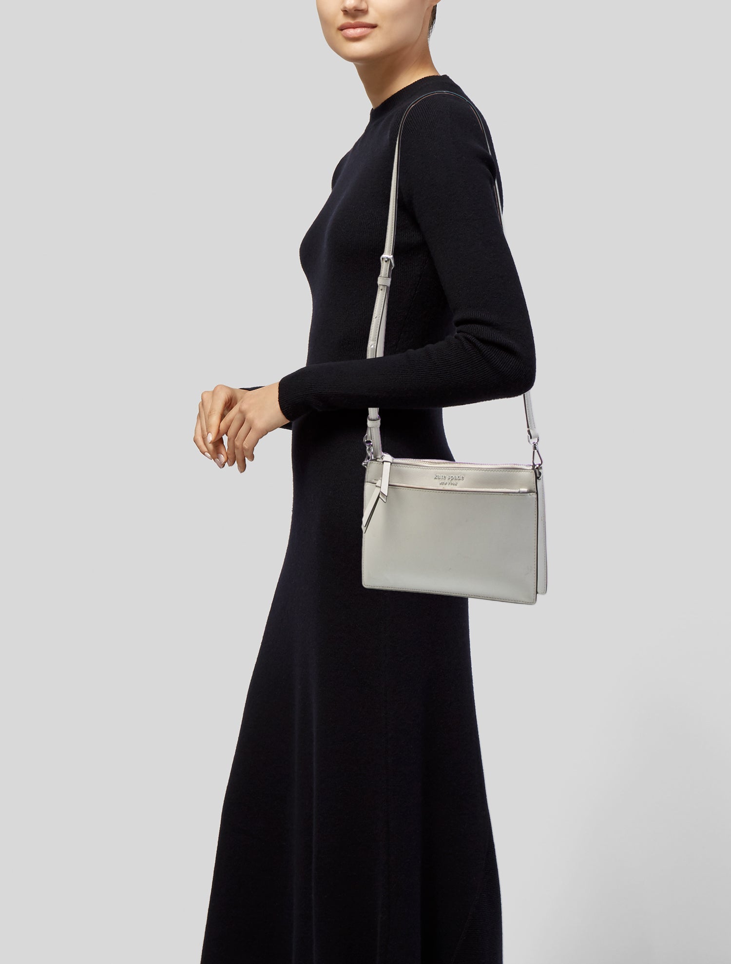 Kate Spade New York Saffiano Leather Crossbody Bag