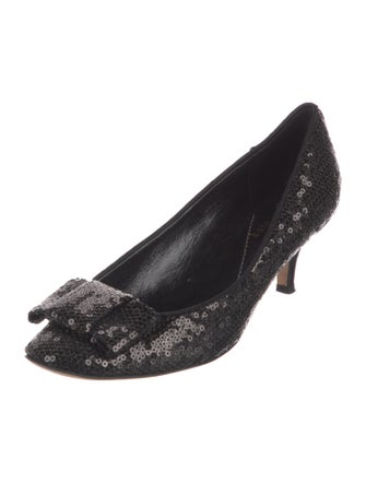 Kate Spade New York Sequins Bow Accents Pumps