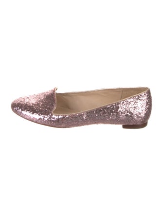 Kate Spade New York Glitter Animal Print Ballet Flats