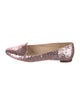 Kate Spade New York Glitter Animal Print Ballet Flats