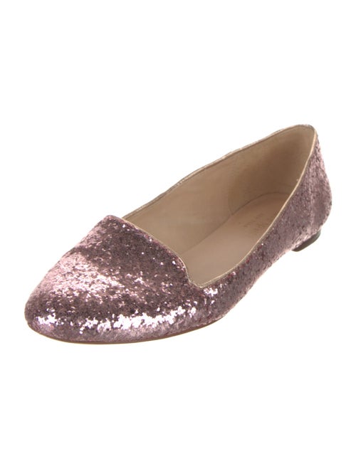 Kate Spade New York Glitter Animal Print Ballet Flats