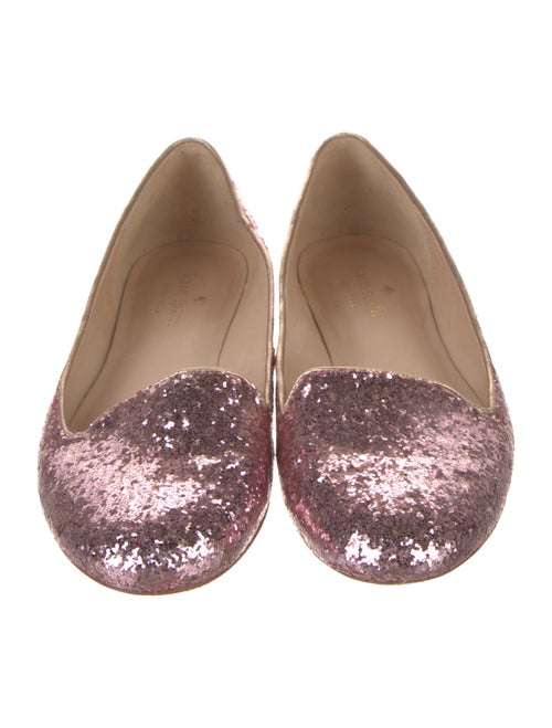 Kate Spade New York Glitter Animal Print Ballet Flats