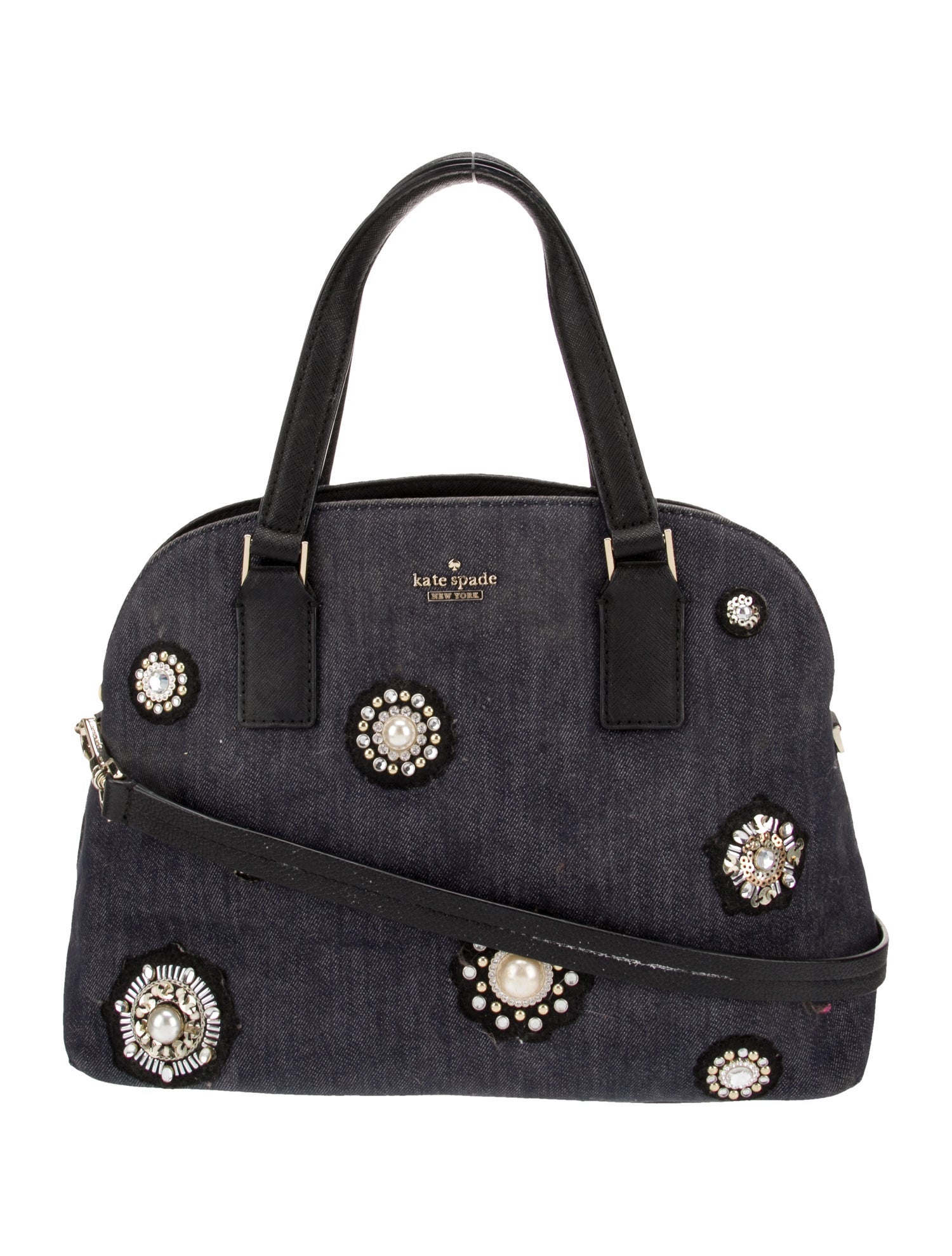 Kate Spade New York Denim Top Handle Bag