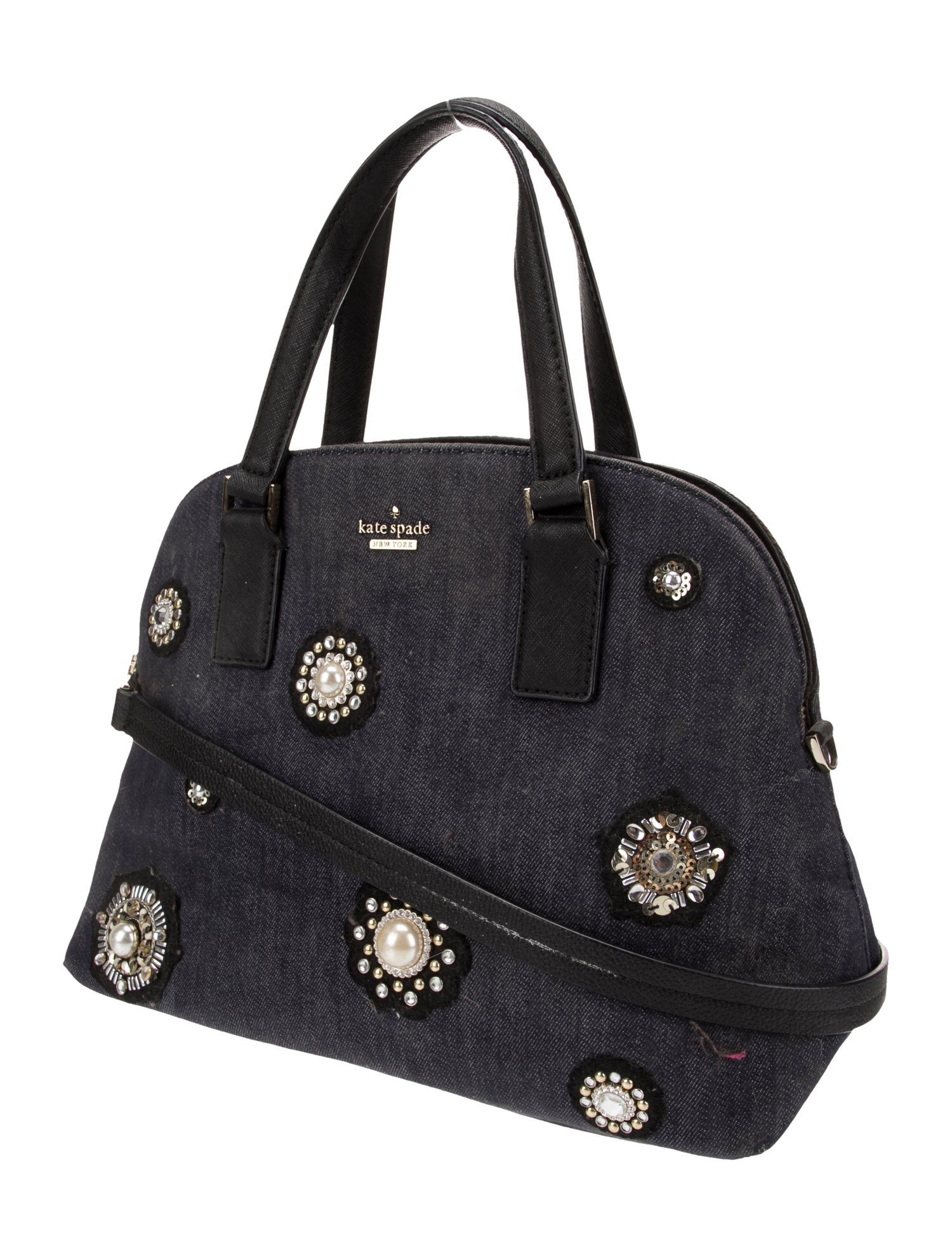 Kate Spade New York Denim Top Handle Bag